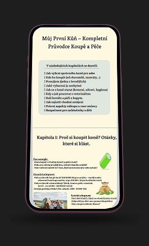 E-kniha Můj první kůň